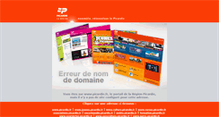 Desktop Screenshot of bourse-saso.picardie.fr